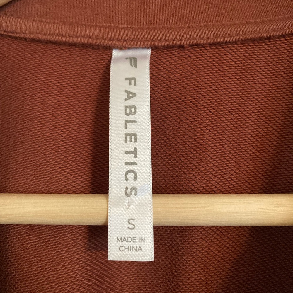 Fabletics Cropped Half Zip - image 4